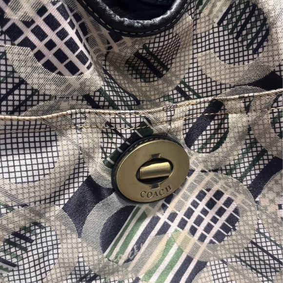 Vintage Coach Purse Shoulder Bag Large - Picture 2 of 9